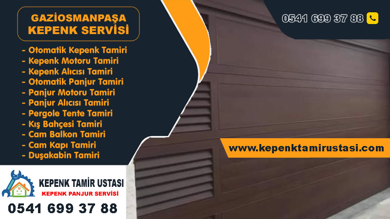 Gaziosmanpaşa Kepenk Tamiri